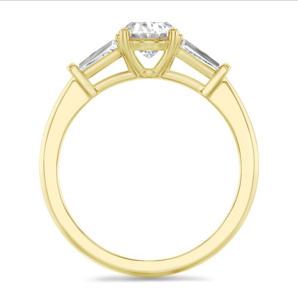 American Diamond Proposal Ring.(golden) - Image 2