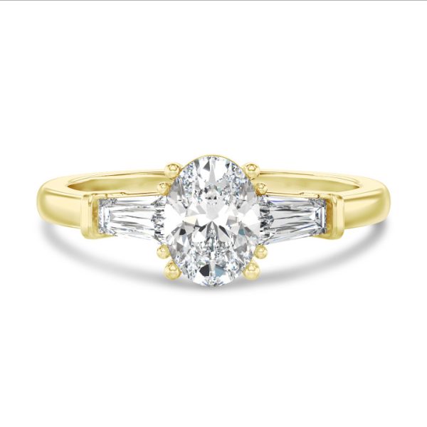 American Diamond Proposal Ring.(golden) - Image 3