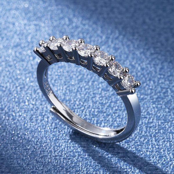 American Diamond 925 sterling silver Women’s Wedding rings