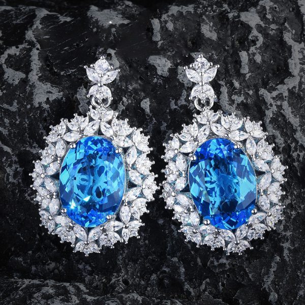 Malabar zircon Diamond Earring.