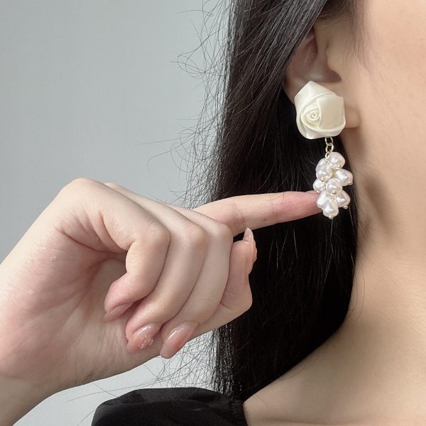 Korean Pearl Earring. - Image 2