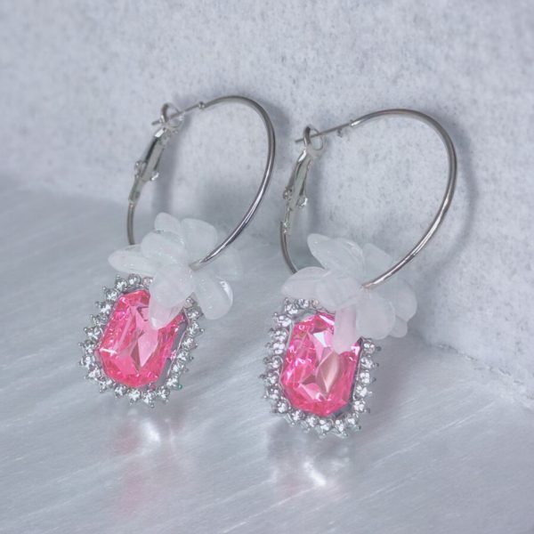 Korean Flower Earring.