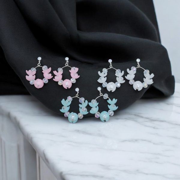 3ps Korean Round Earring.