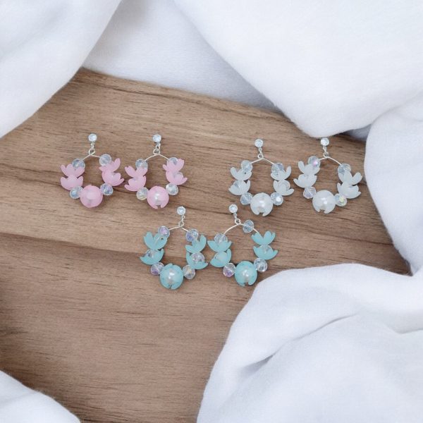 3ps Korean Round Earring. - Image 2