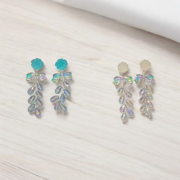 2ps Korean Flower Earring. - Image 2