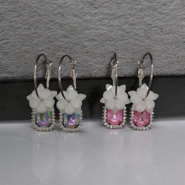 2 ps Korean Flower Earring. - Image 2