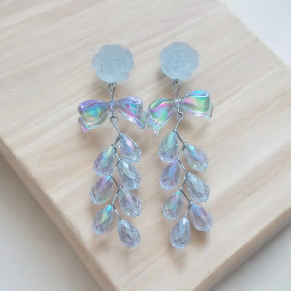 6 ps  Earring (Sky Blue Set ) - Image 2