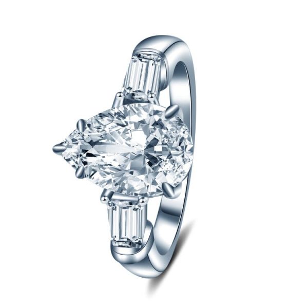 American Diamond Proposal Ring. - Image 4